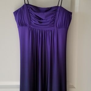 Short purple party/cocktail dress